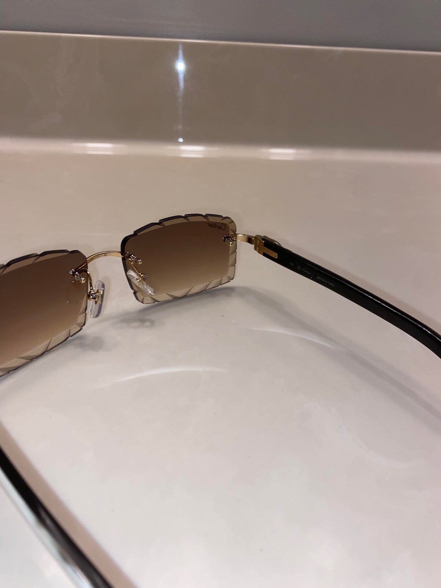 Diamond cut white buffs