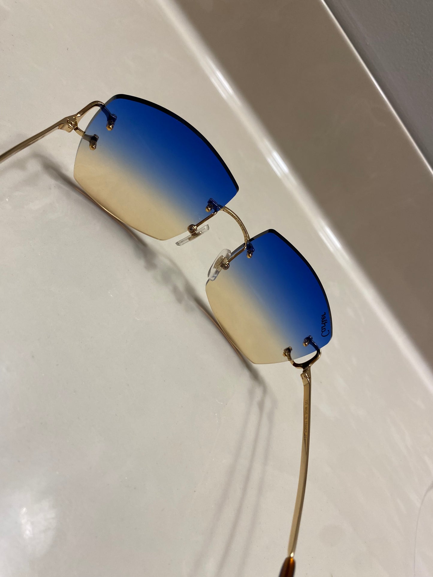 Big C wire sunglasses