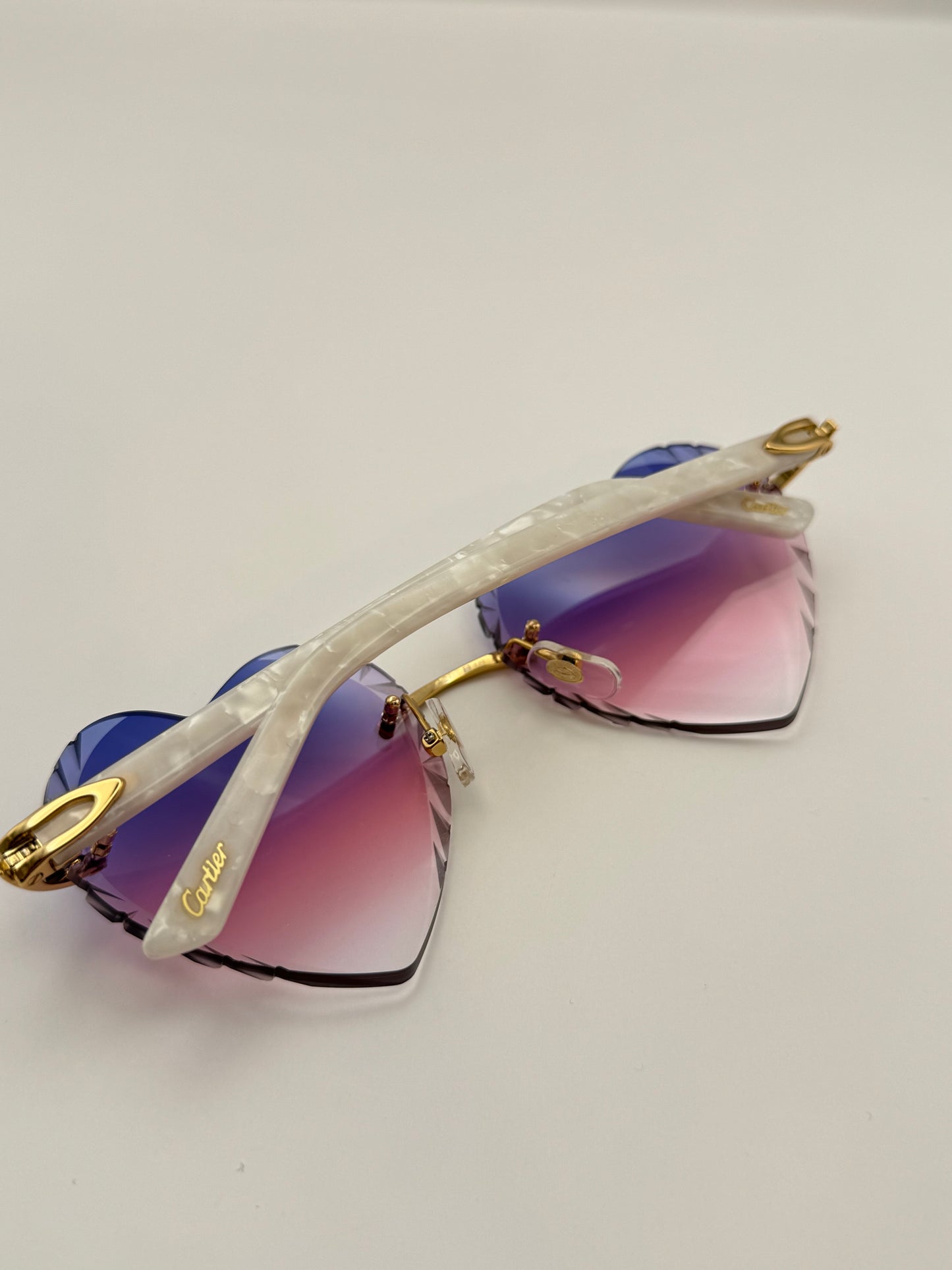 acetate Heart sunglasses