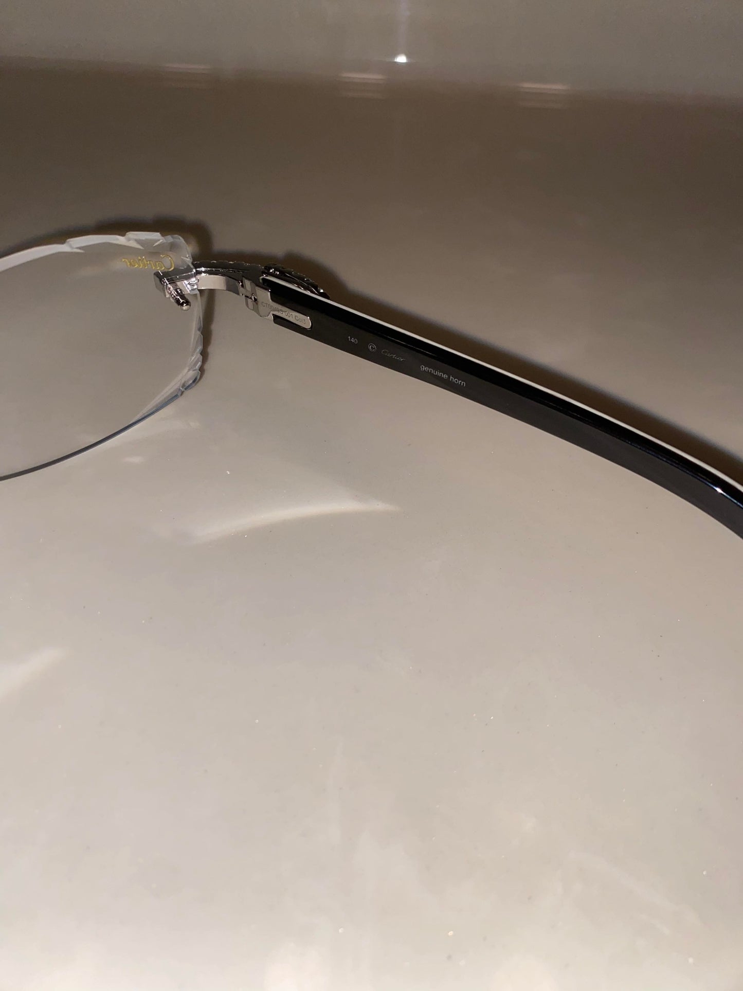 Moissanite white buffs