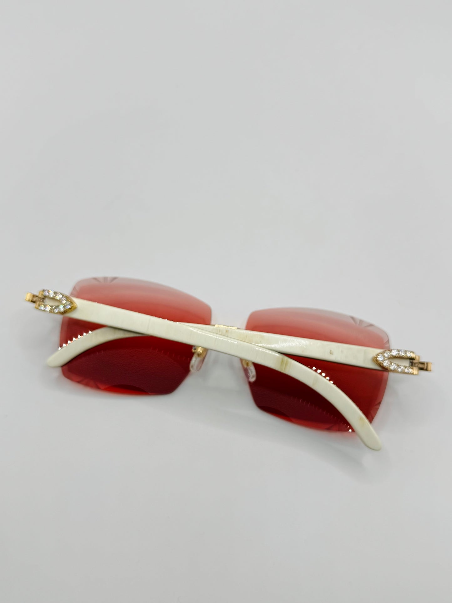 Moissanite White buff Sunglasses