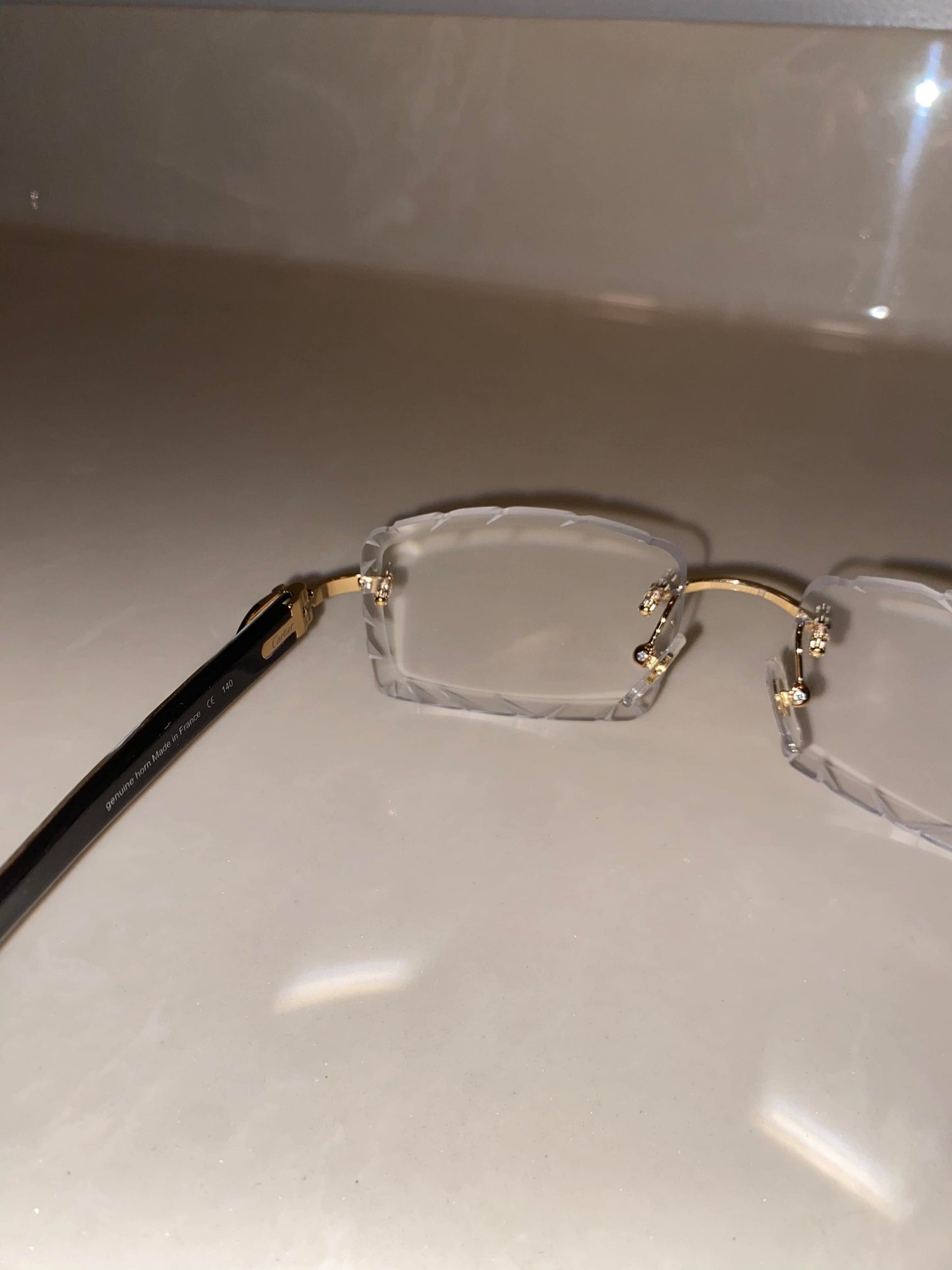 Diamond cut white buffs