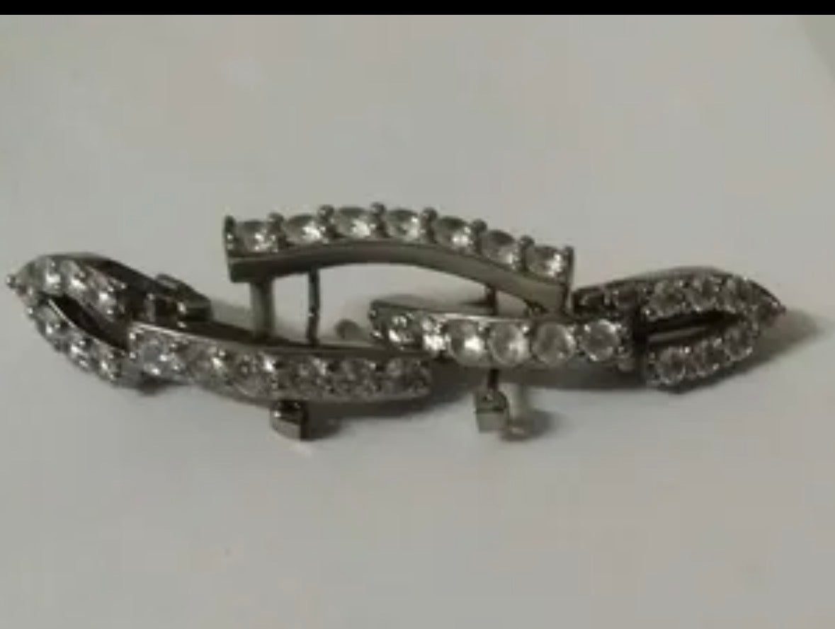 Moissanite hardware set