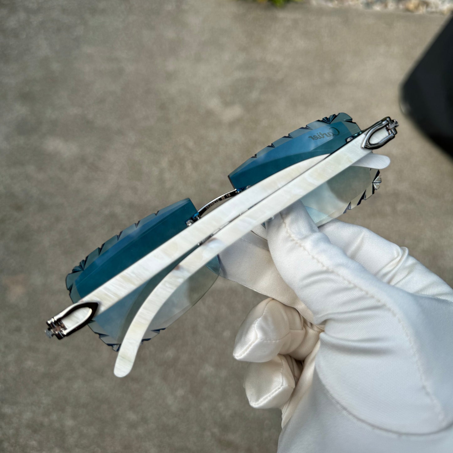 Rimless buffs Sunglasses Detroit style