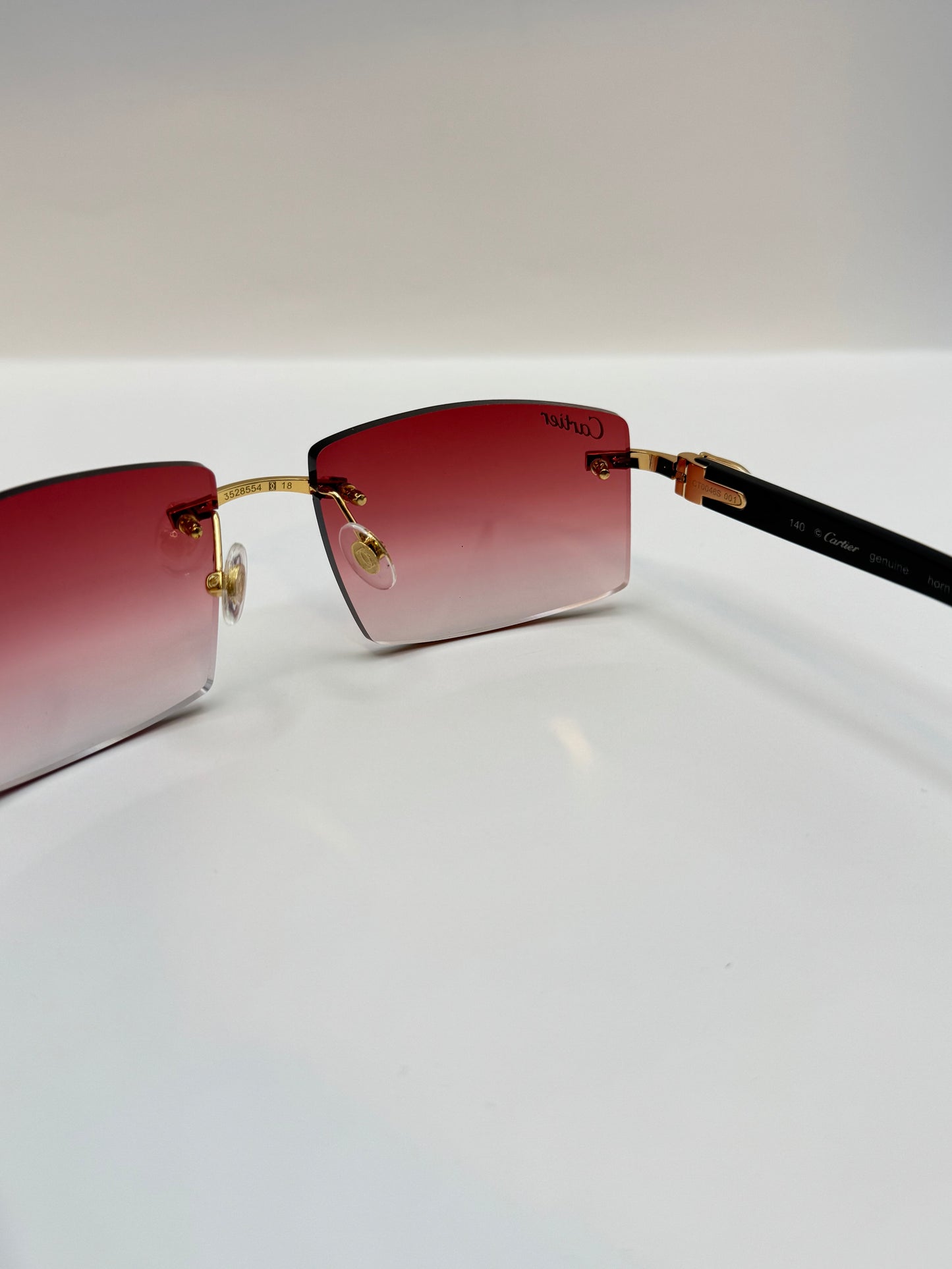 White Buff Sunglasses 57mm
