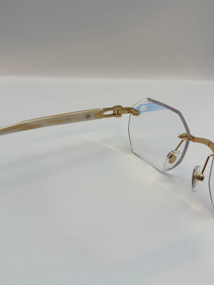 White Acetate sunglasses