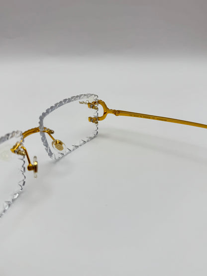 Big C moissanite Sunglasses