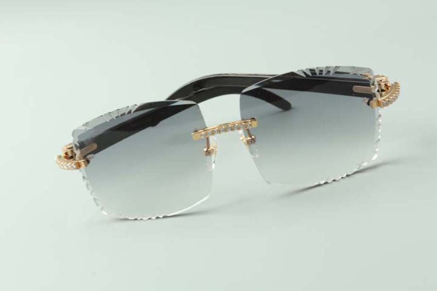 Moissanite Black buff Sunglasses
