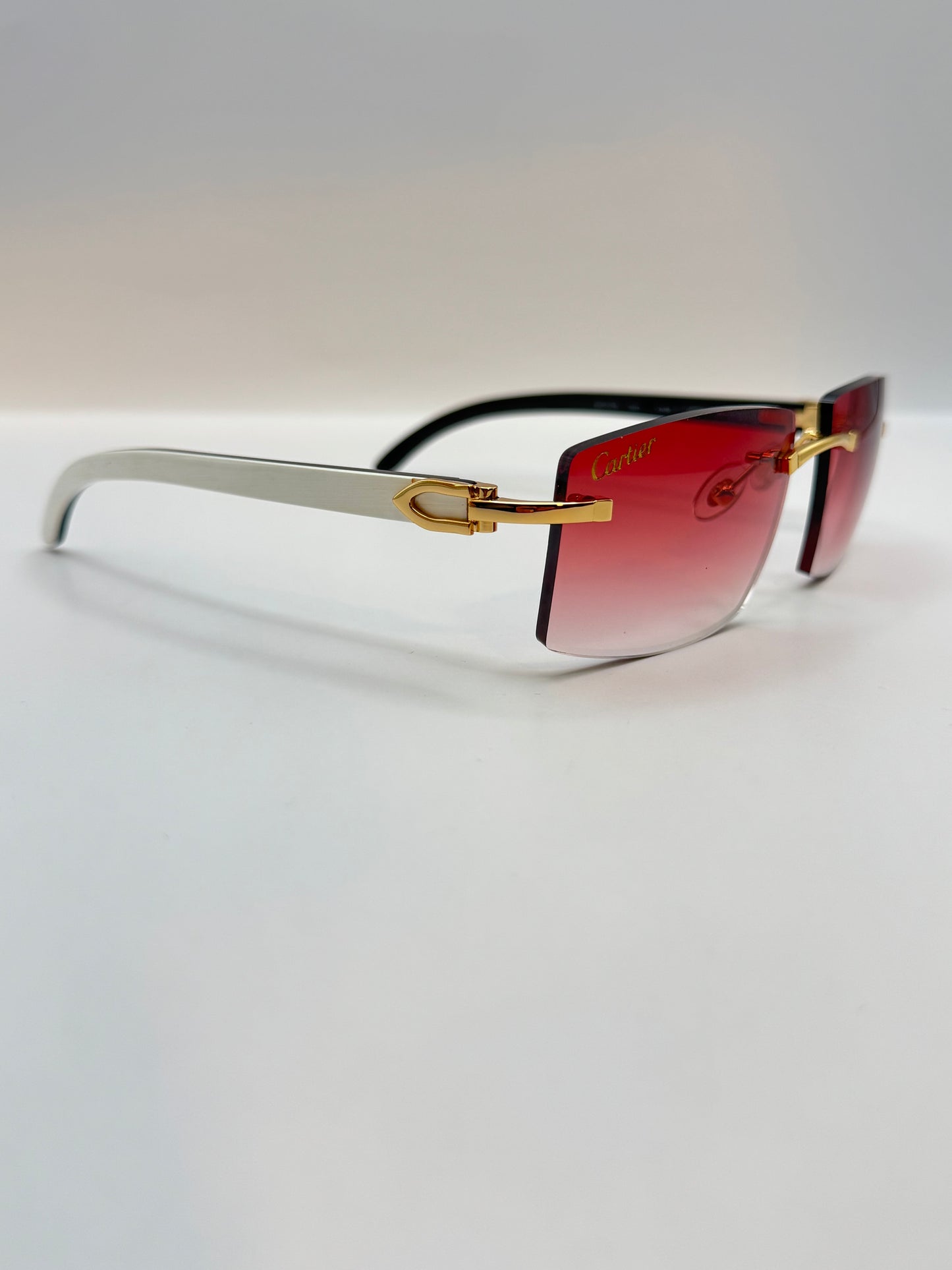 White Buff Sunglasses 57mm