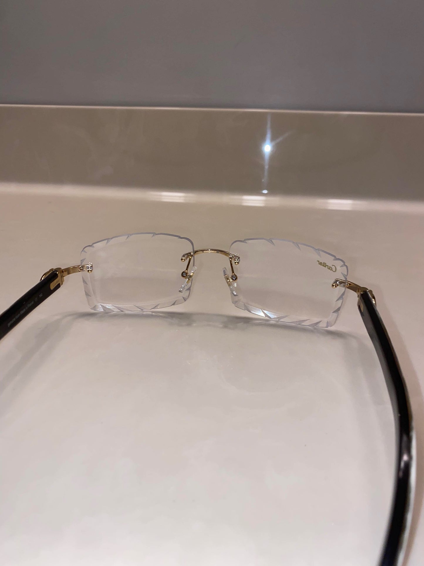 Diamond cut white buffs