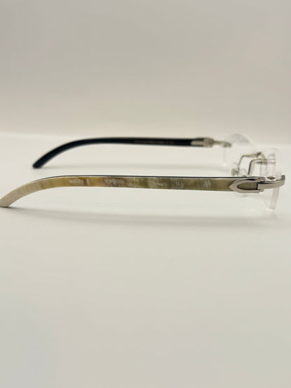 White buff Sunglasses 53mm