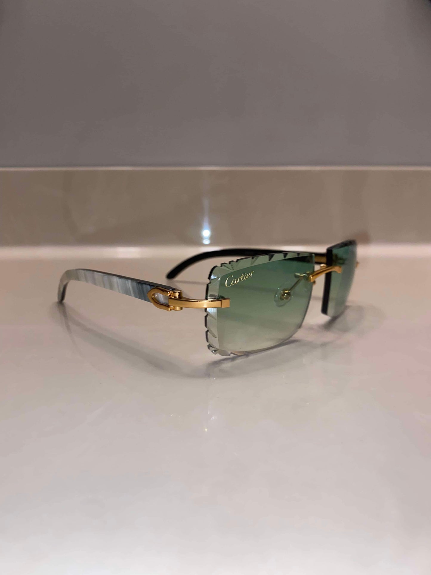 Rimless buffs Sunglasses Detroit style