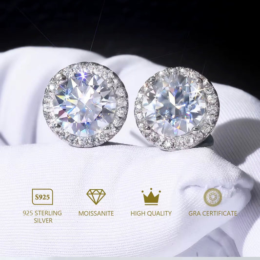 Moissanite Earrings