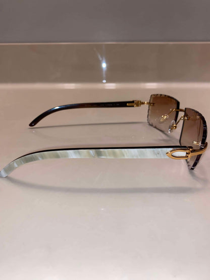 Rimless buffs Sunglasses Detroit style