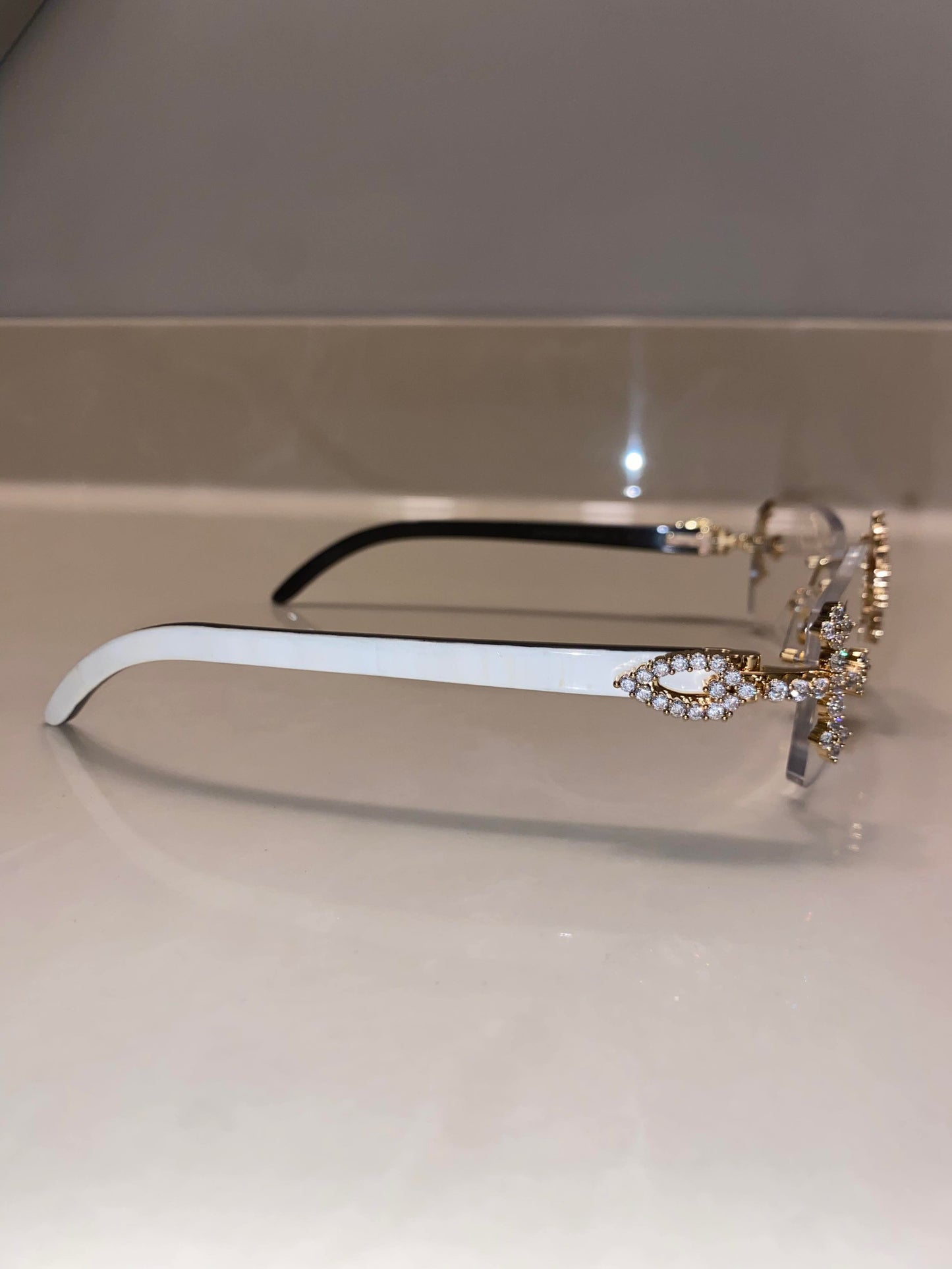 Iced out Cross glasses