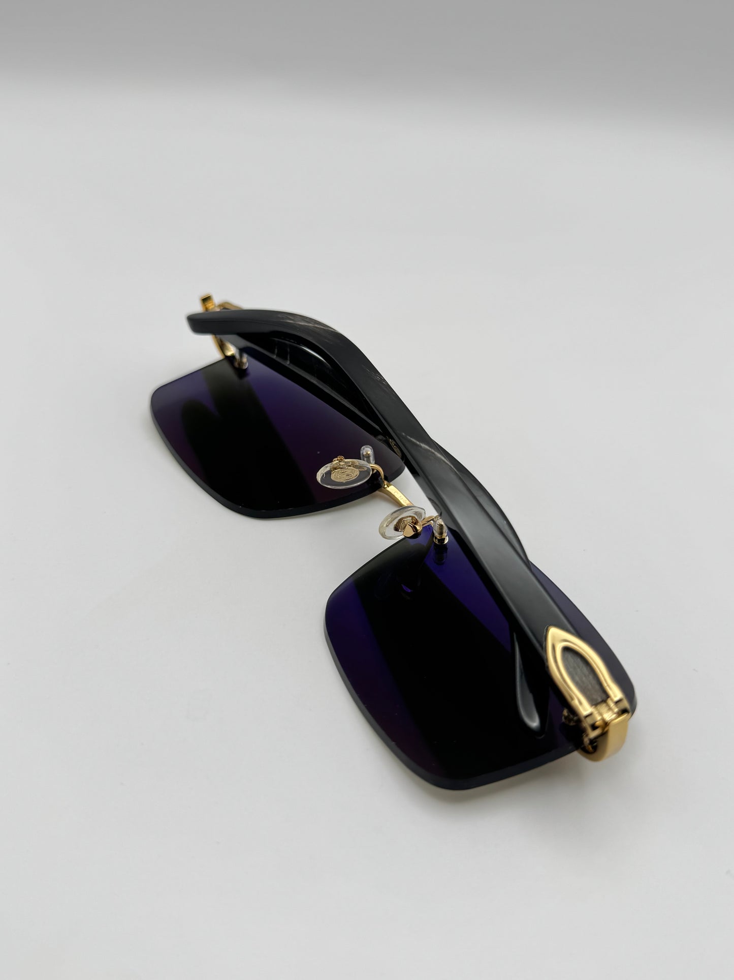 Black buffs Sunglasses Mirror style