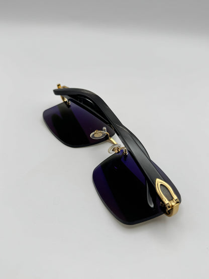 Black buffs Sunglasses Mirror style