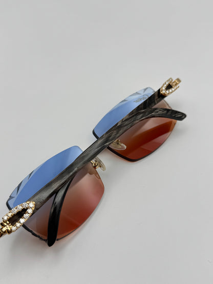 Moissanite Black buff Sunglasses