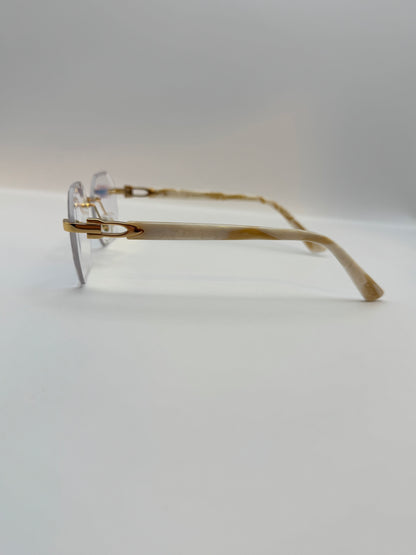 White Acetate sunglasses