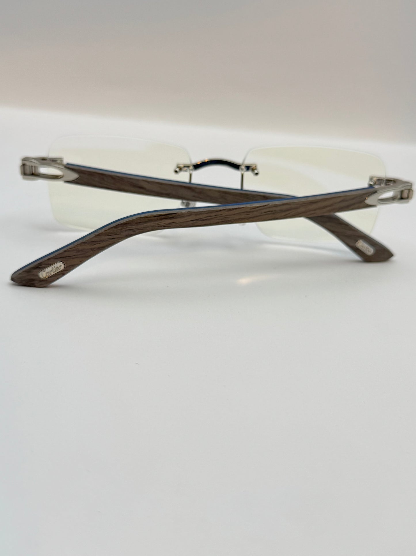 Grey Wood glasses