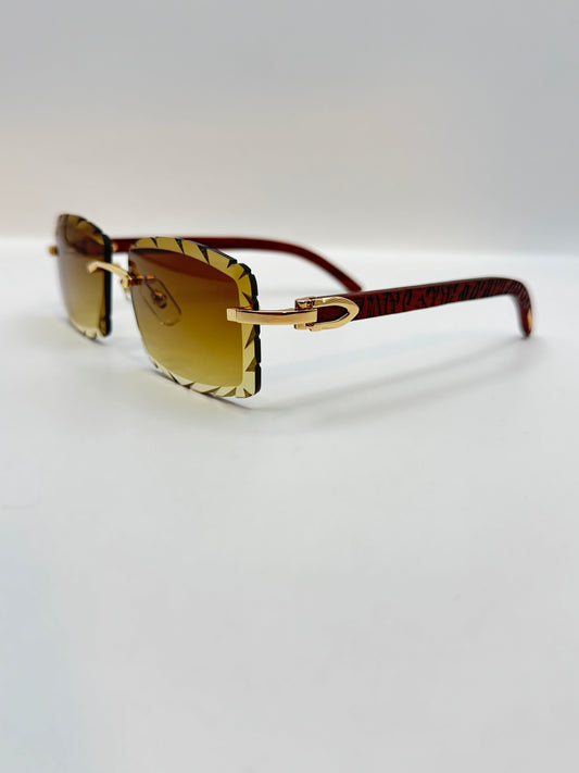 Tiger wood glasses