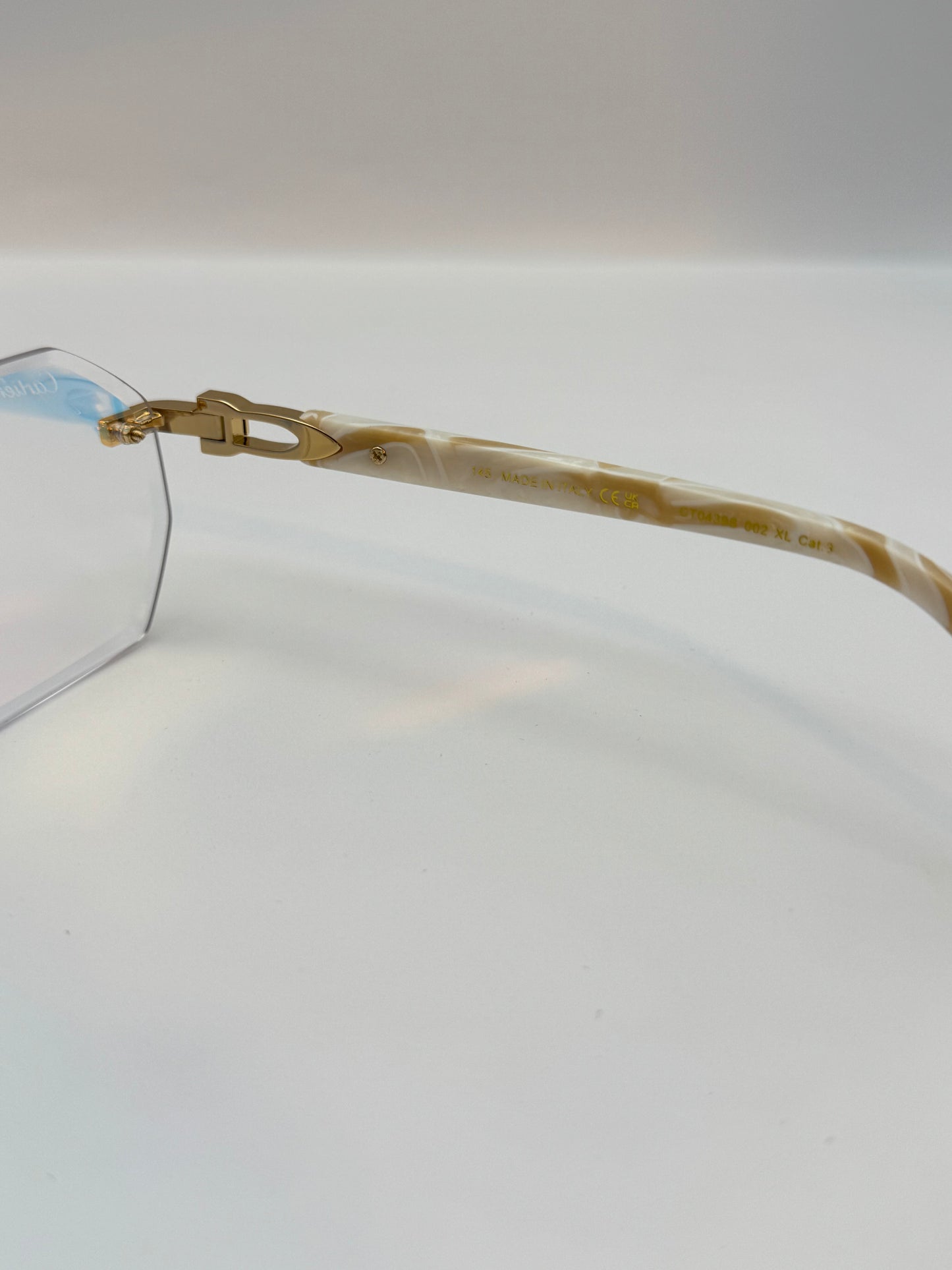 White Acetate sunglasses