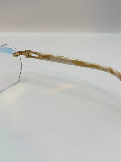 White Acetate sunglasses