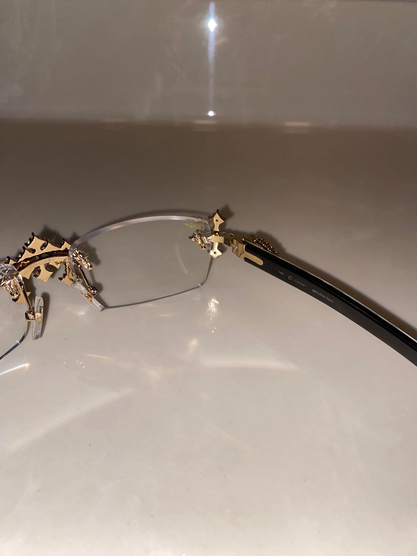 Iced out Cross glasses