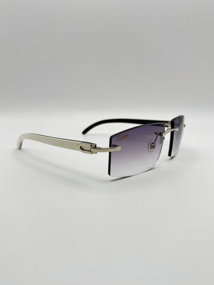 Rimless buffs Sunglasses Detroit style