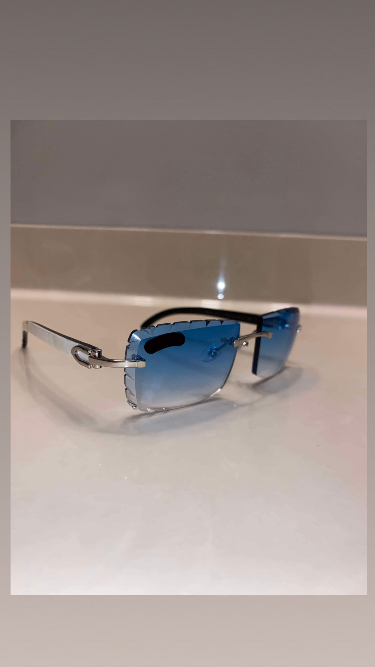 Rimless buffs Sunglasses Detroit style