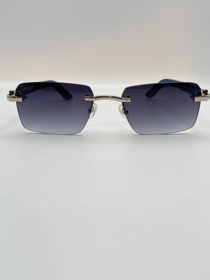 Grey Wood glasses
