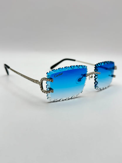Big C moissanite Sunglasses