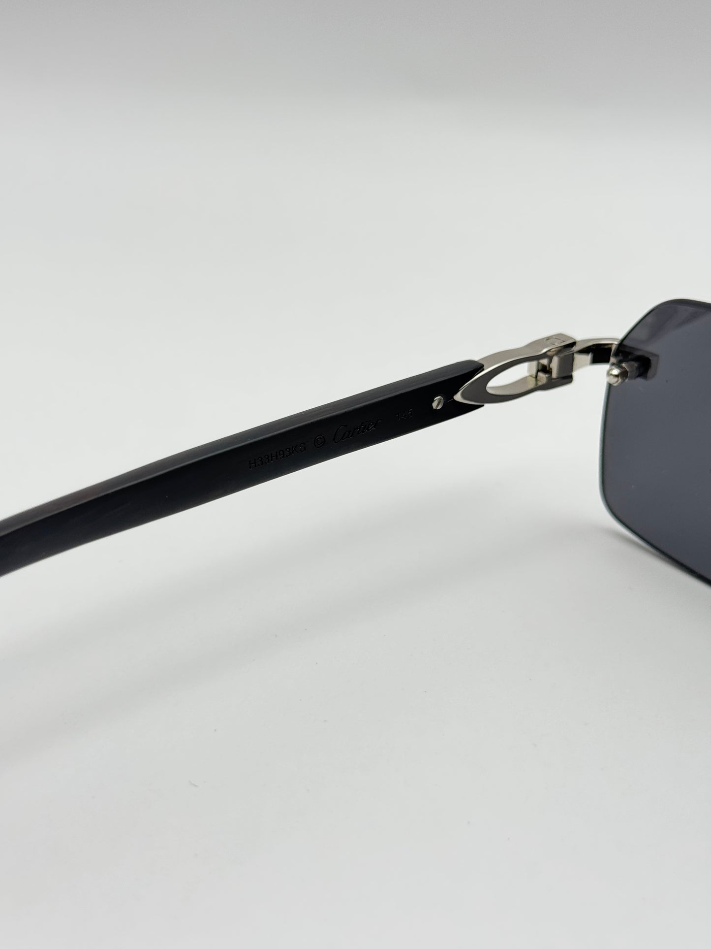 Black wood sunglasses