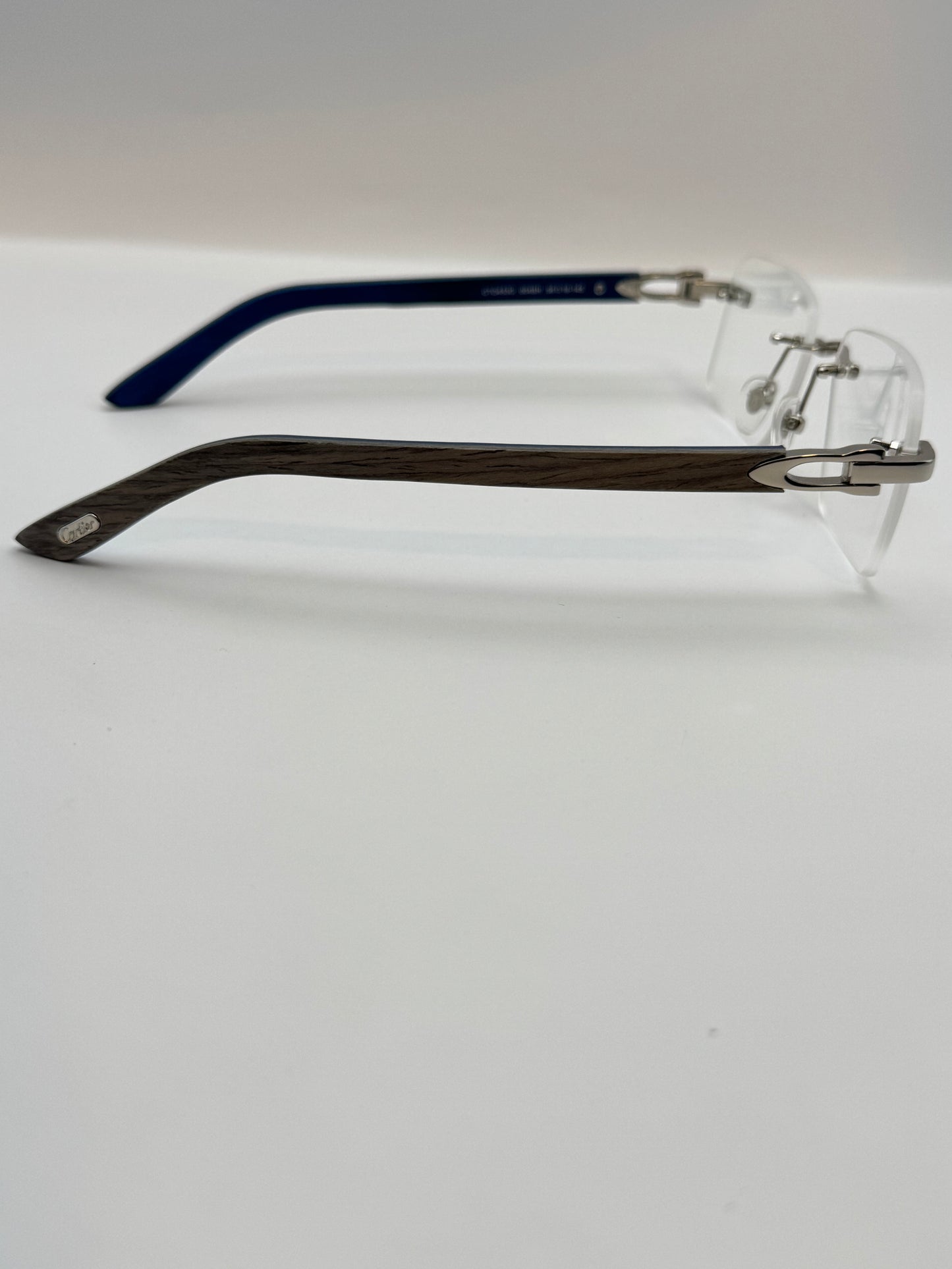 Grey Wood glasses