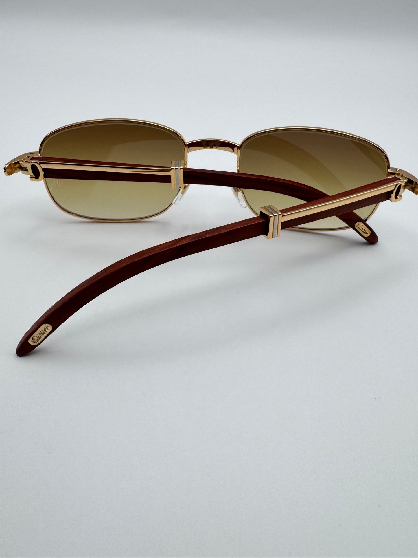 Vintage Wood Glasses