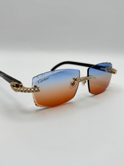 Moissanite Black buff Sunglasses