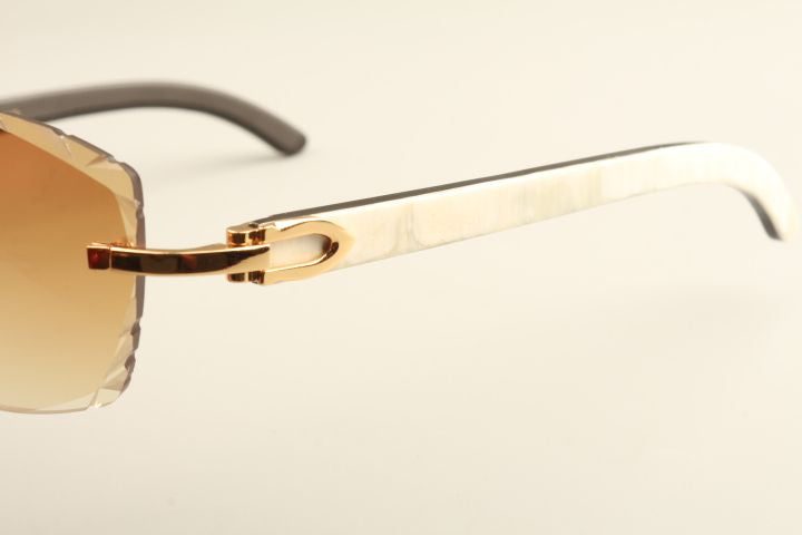 Diamond cut white buffs