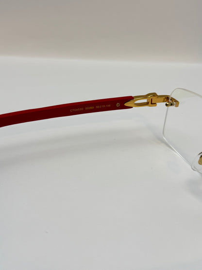 Red Wood glasses