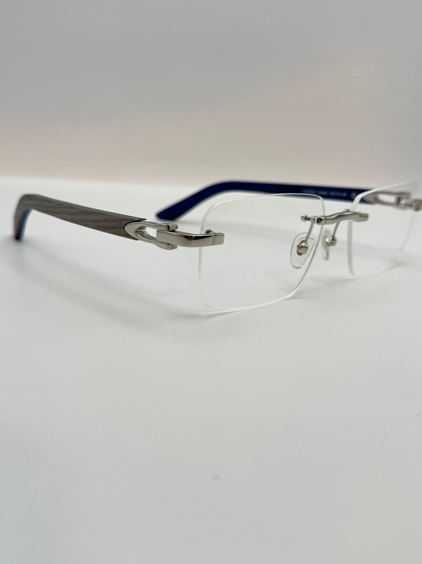 Grey Wood glasses