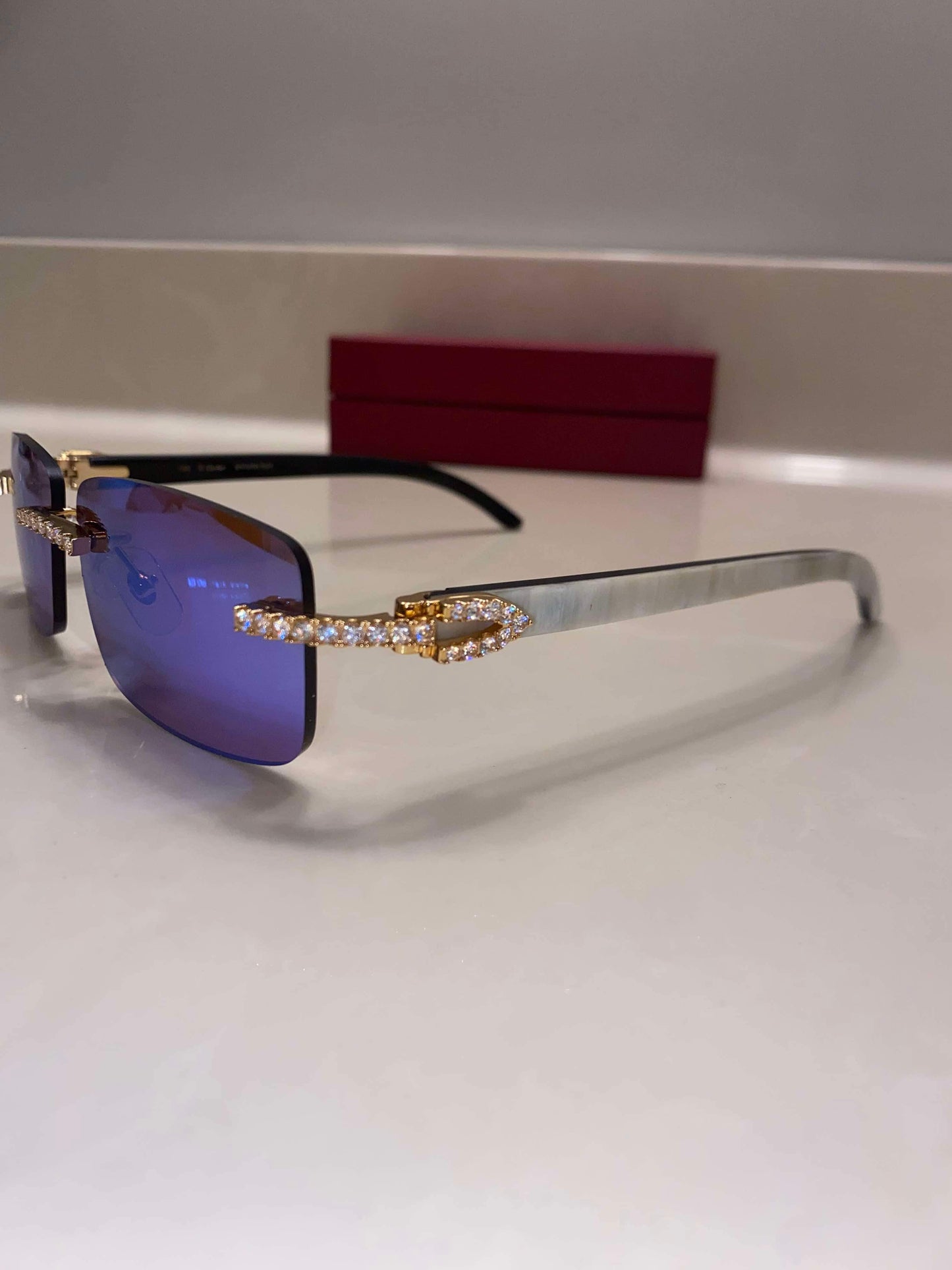 Rimless buffs Sunglasses