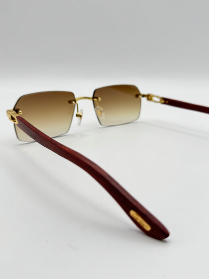Wood sunglasses