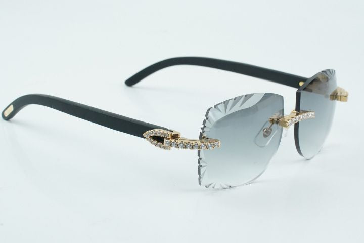 Moissanite Black buff Sunglasses