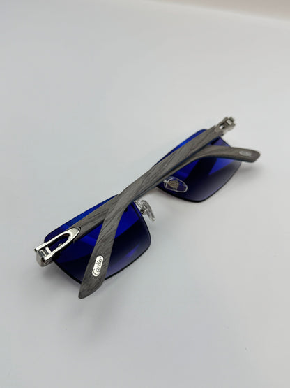 Grey Wood glasses
