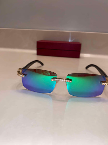 Rimless buffs Sunglasses