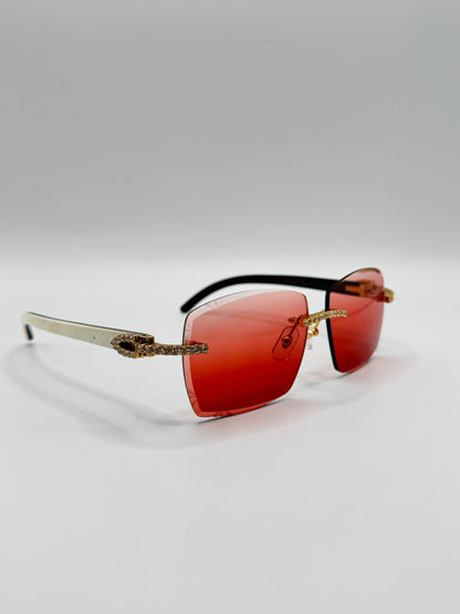 Moissanite White buff Sunglasses