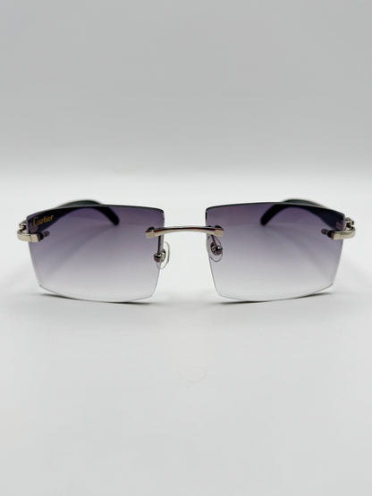 Rimless buffs Sunglasses Detroit style