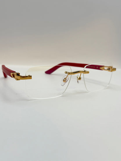 Red Wood glasses