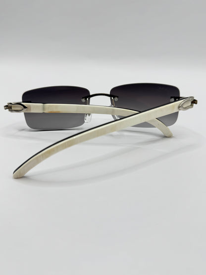White buff Sunglasses