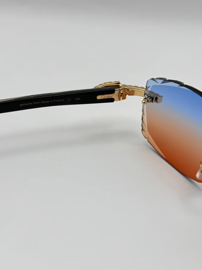 Moissanite Black buff Sunglasses