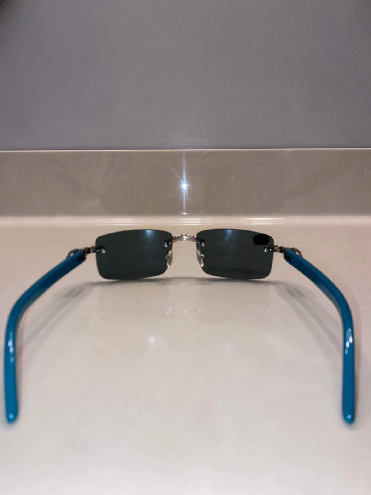 Made to order: Iced out moissanite Sunglasses